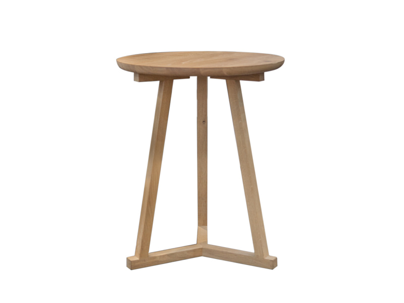 ETHNICRAFT Oak Tripod Side Table 오크 트라이팟 사이드 테이블 (내추럴)
