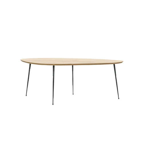 ETHNICRAFT Oak Pebble Coffee Table - Hesse 오크 페블 커피 테이블(헤쎄 - 중)