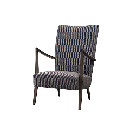 Zacc collection by SEDEC W Lounge Chair W 라운지 체어 - J256 (네이비 스트라이프)